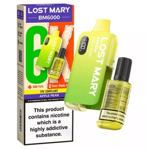 Lost Mary BM6000 Big Puff Disposable Vape - Apple Pear